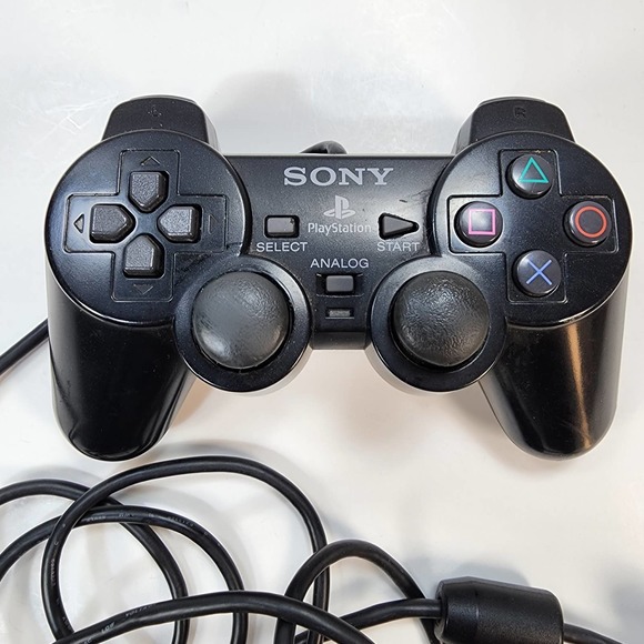 Sony Playstation 2 Black Wired Controller - Picture 2 of 8